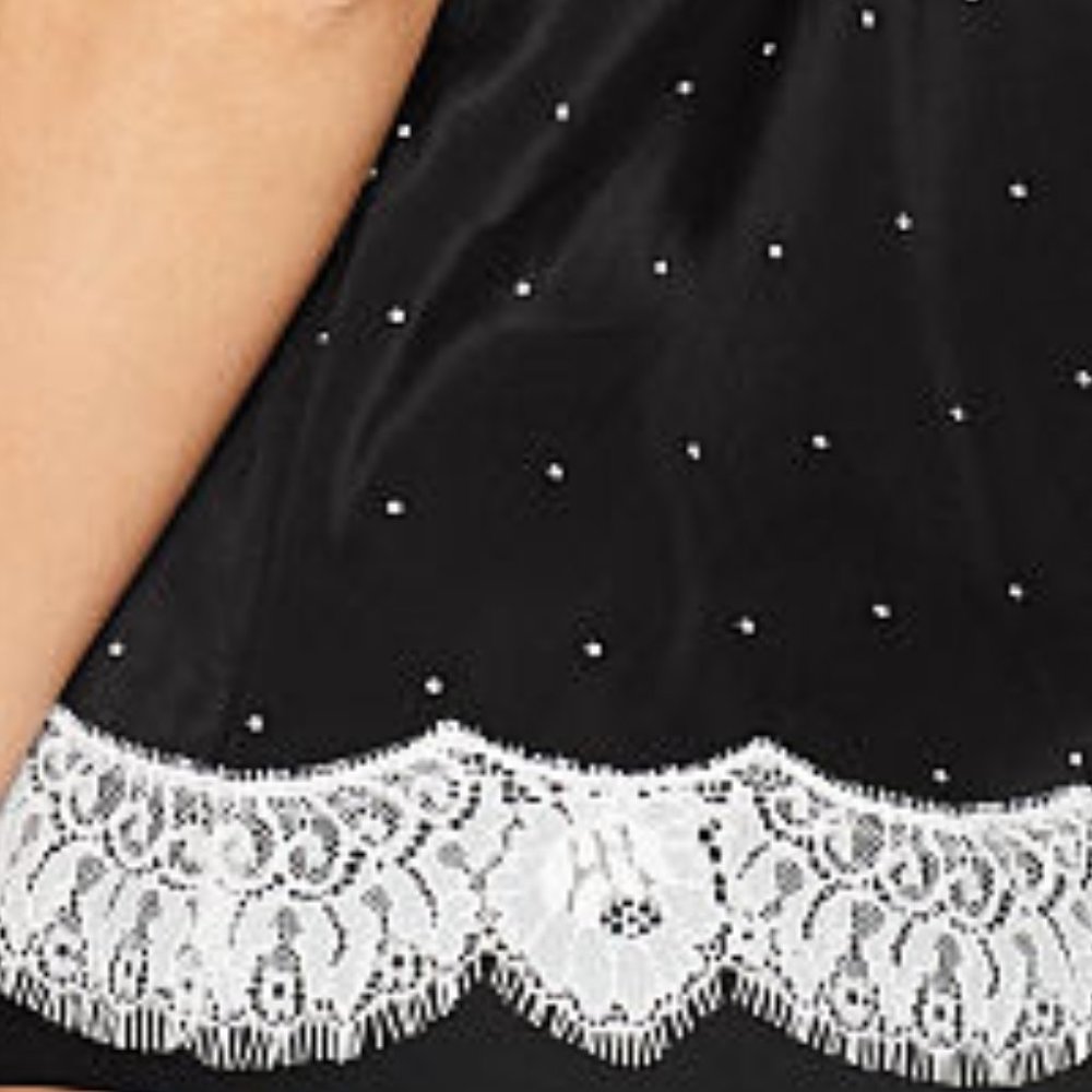 VS ONE COMPLETE SET Lightweight Silky Lace PJ Set - Picture 7 of 16